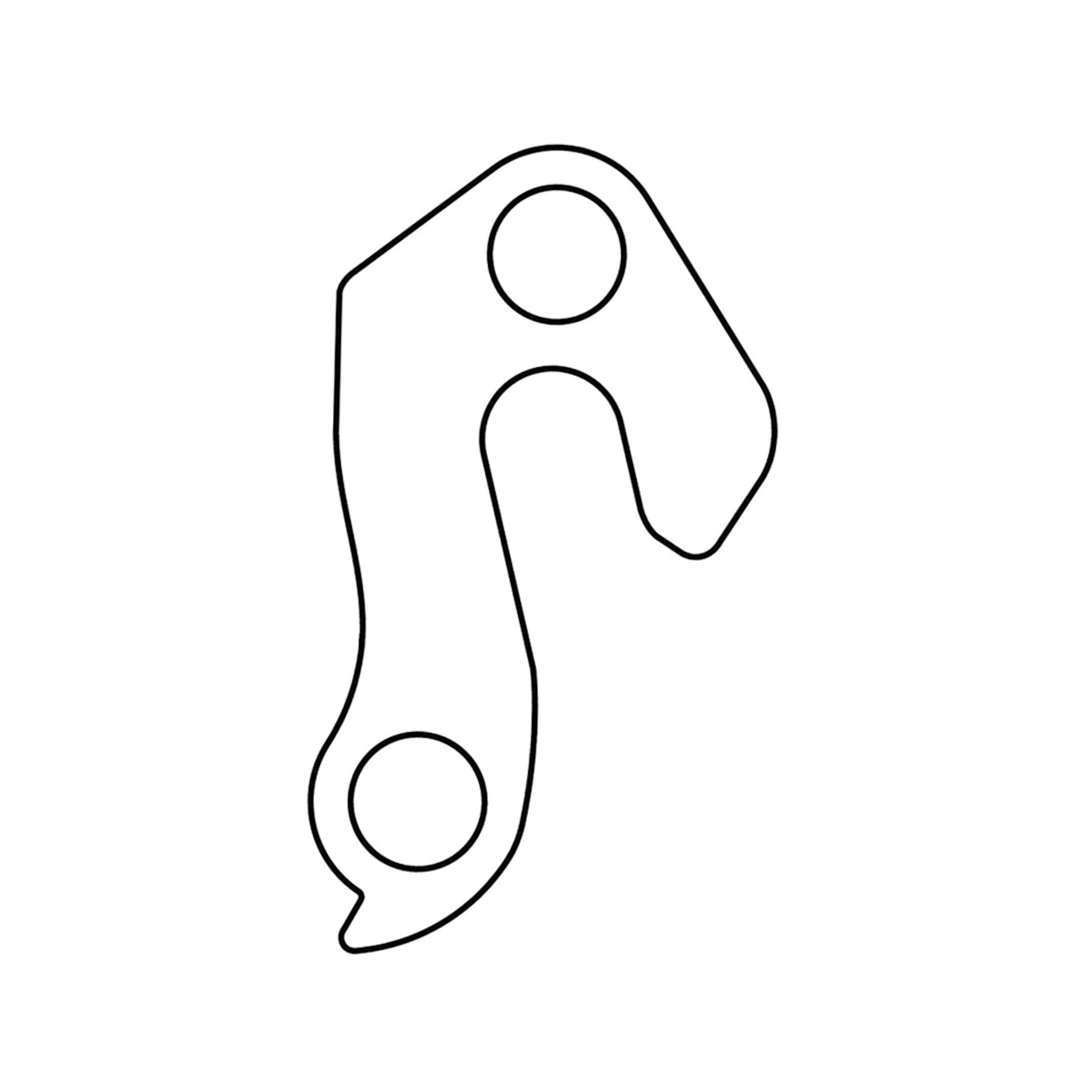 GH-078 derailleurpad zelfde bouwwijze als ROSE derailleurpad 70