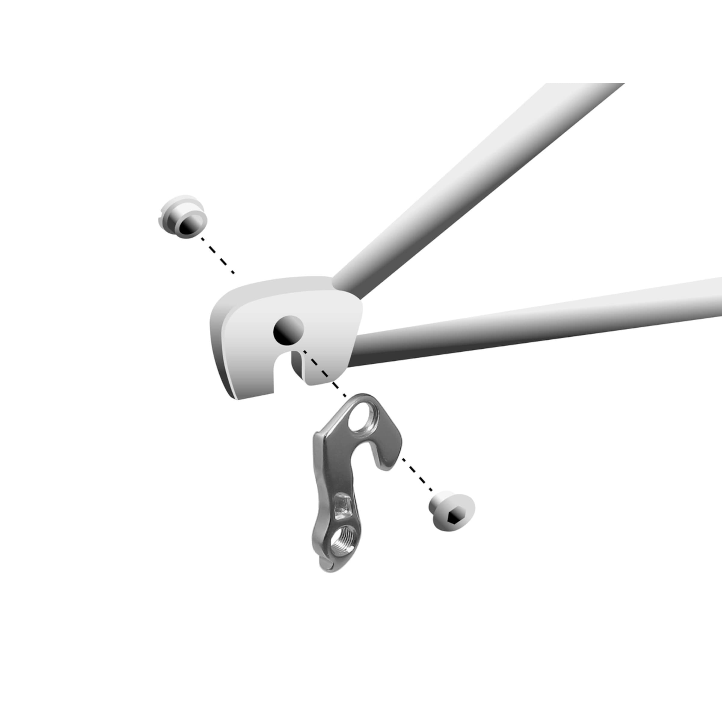 GH-078 derailleurpad zelfde bouwwijze als ROSE derailleurpad 70