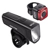 DICE F100 Front Light + DICE R Brake Rear Light Rechargeable Light Set