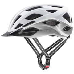 Uvex Stride Fahrradhelm White Matt L (59-61 Cm)  Leichter Sicherheitshelm  Mit LED-Option