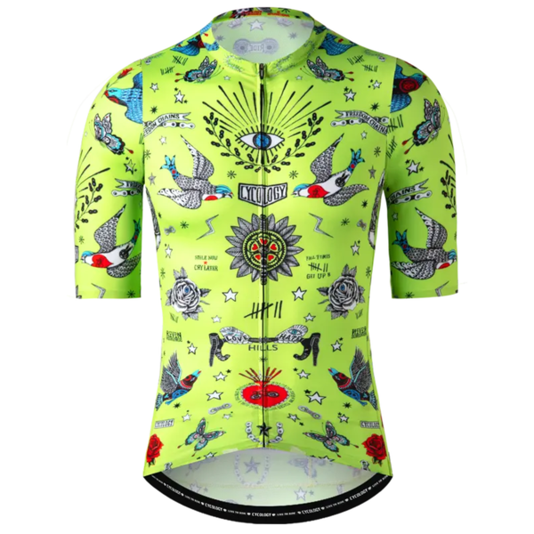 TATTOO MEN’S REBORN JERSEY fietsshirt korte mouw