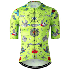 GOREWEAR C3 Thermo Fietsbroek met bretels Heren - black/neon yellow 9908