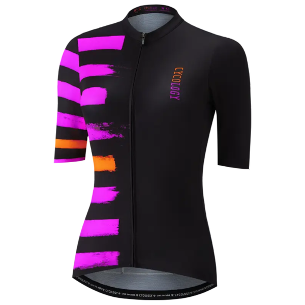 HORIZON WOMEN’S REBORN JERSEY BLACK Women’s Short Sleeve Cycling Jersey
