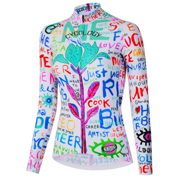 SEE ME WOMEN´S SUMMER LONG SLEEVE JERSEY fietsshirt lange mouw dames