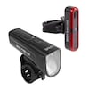 DICE F100 Front Light + DICE R Brake Rear Light Rechargeable Light Set