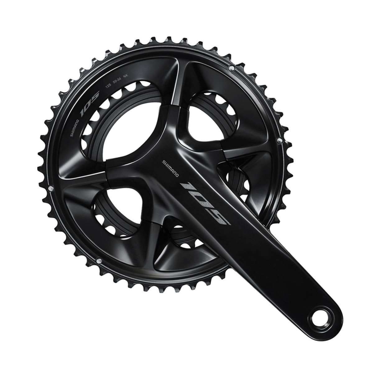 SHIMANO 105 FC-R7100 Hollowtech II Kurbel 2 x 12-fach (50/34)