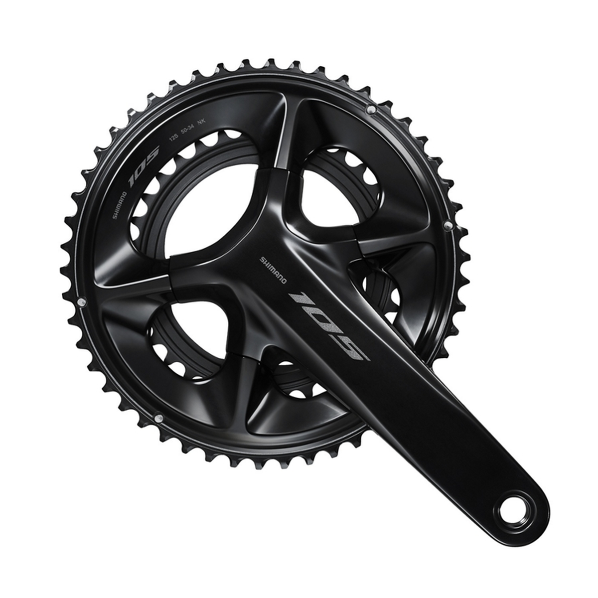 SHIMANO 105 FC-R7100 Hollowtech II Kurbel 2 x 12-fach (50/34)