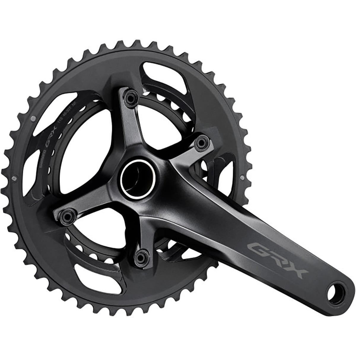 SHIMANO GRX FC-RX600 Hollowtech II Kurbel 2 x 11-fach (46/30)