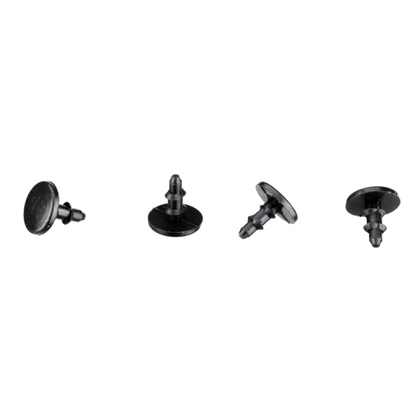 Rubber Plug M4, Ø 9 mm