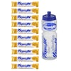 Set 10 x energy gel & Trinkflasche