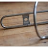 Flat Top porte-bidon inox
