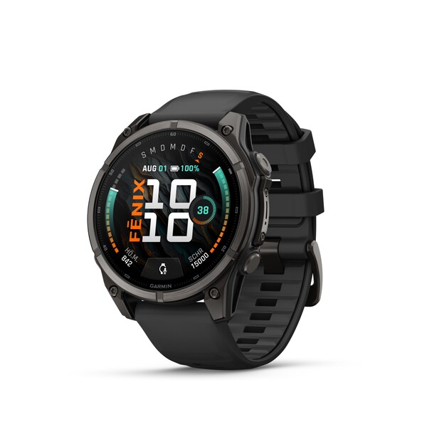 Fenix 9 Titan GPS Multisport-Uhr, 47 mm, AMOLED