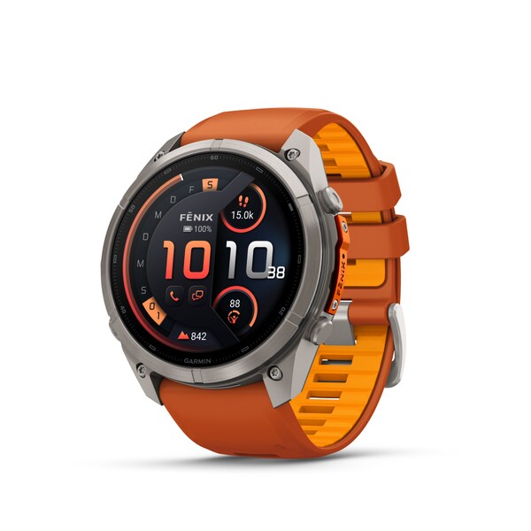 Fenix 9 Pro Titan inReach GPS Multisport-Uhr, 51 mm, AMOLED