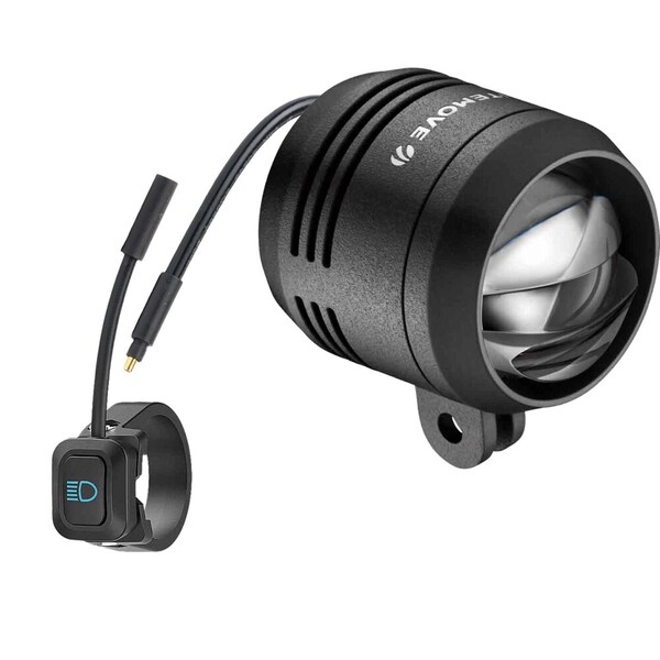 AC-210 CT1 E-Bike Frontscheinwerfer mit Fernlichtfunktion inkl. X-Connect Adapter