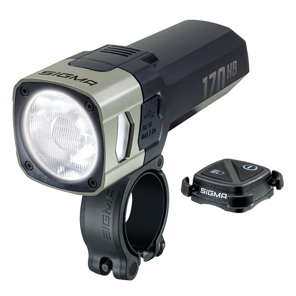 AURA 170 HB LINK Rechargeable Front Light with High Beam Function