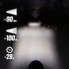 AURA 90 Front Light + HIRO 50 Rear Light Rechargeable Set
